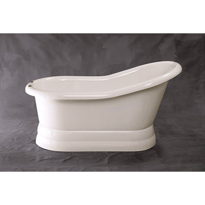 Strom Living - The Madrone 5' Acrylic Slipper Pedestal Tub