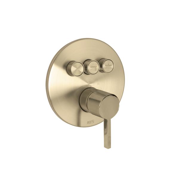 Huntington Brass - Round Three Button Valve Faceplate Trim