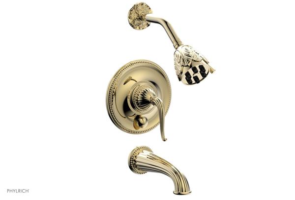 Phylrich - Georgian & Barcelona Pressure Balance Tub and Shower Set