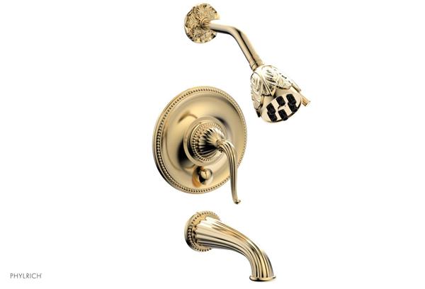 Phylrich - Georgian & Barcelona Pressure Balance Tub and Shower Set