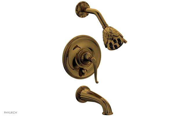 Phylrich - Georgian & Barcelona Pressure Balance Tub and Shower Set