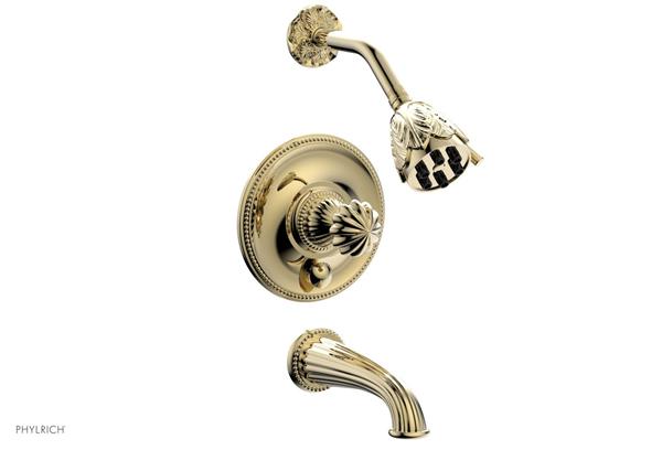 Phylrich - Georgian & Barcelona Pressure Balance Tub and Shower Set