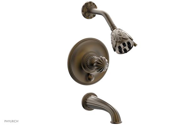 Phylrich - Georgian & Barcelona Pressure Balance Tub and Shower Set