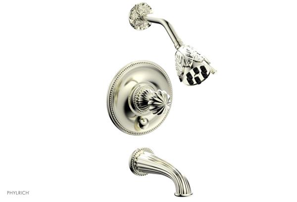 Phylrich - Georgian & Barcelona Pressure Balance Tub and Shower Set