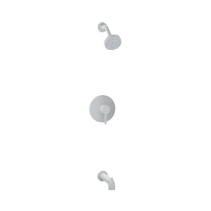 Baril - Zip B66 Complete pressure balanced tub/shower kit