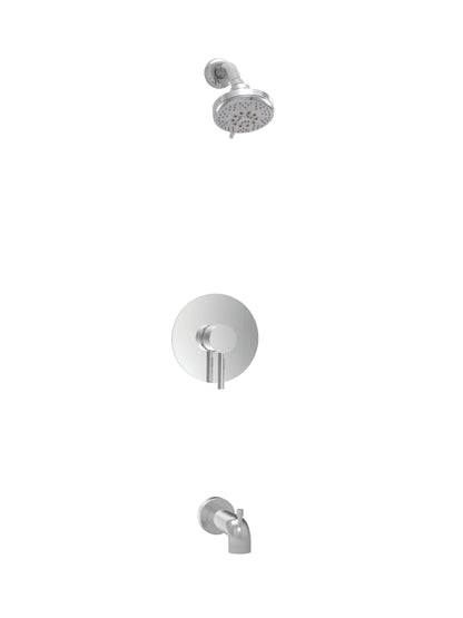 Baril - Zip B66 Complete pressure-balanced shower kit