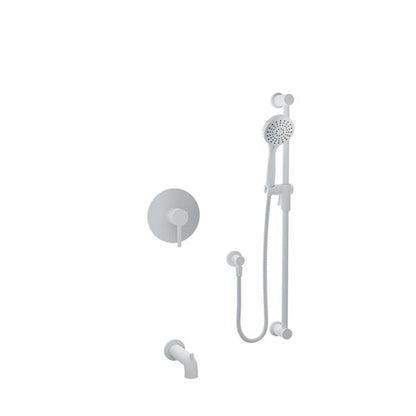 Baril - Zip B66 Complete pressure balanced shower kit