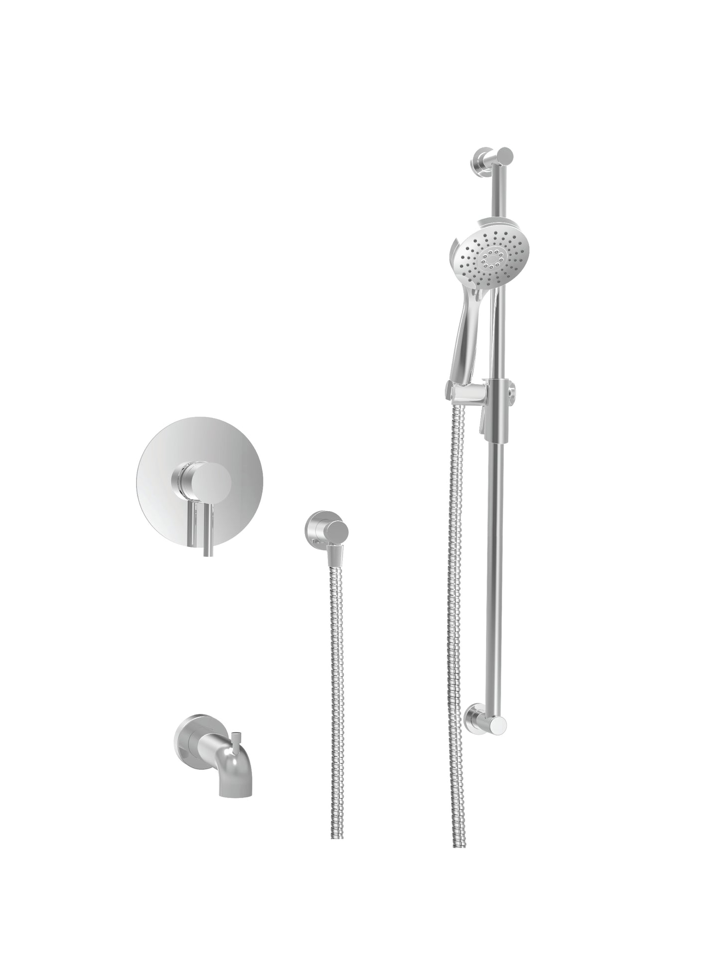 Baril - Zip B66 Trim only for pressure-balanced shower kit