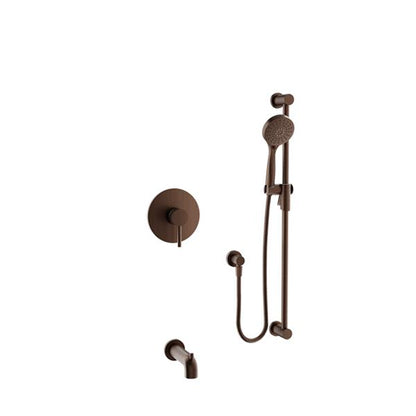 Baril - Zip B66 Complete pressure balanced shower kit
