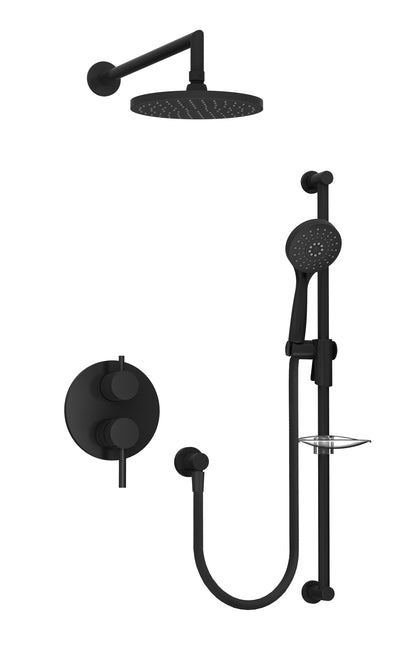 Baril - Zip B66 Complete pressure balanced shower kit