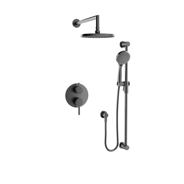 Baril - Zip B66 Complete pressure balanced shower kit