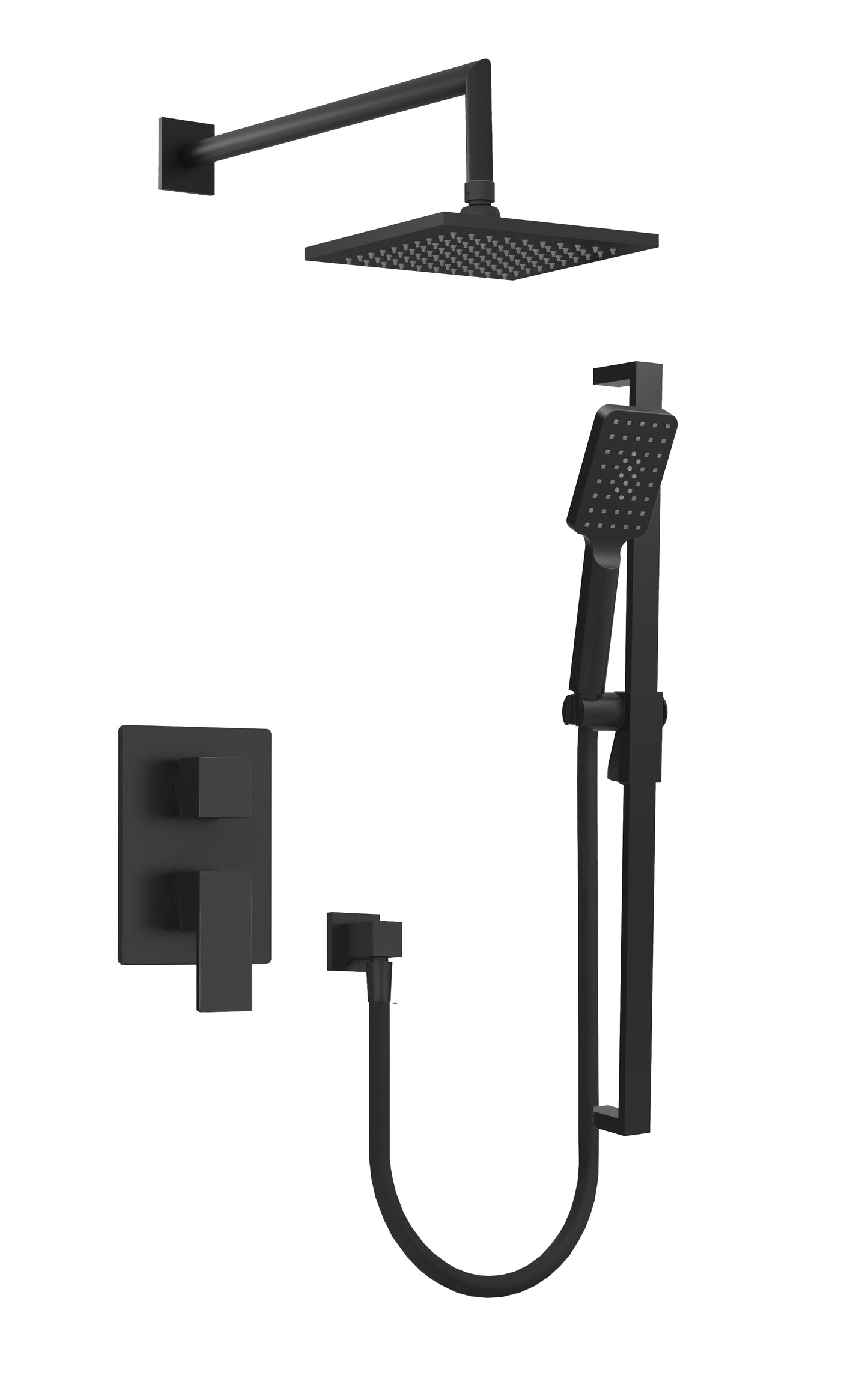 Baril - Rec B05 Trim only for pressure-balanced shower kit