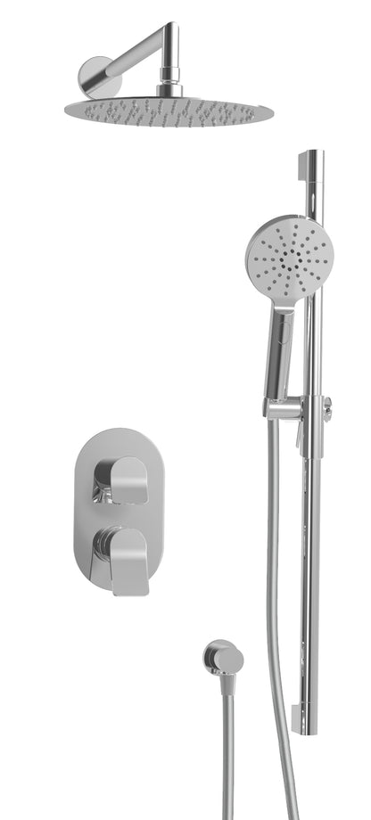 Baril - Profile B46 Trim only for pressure-balanced shower kit