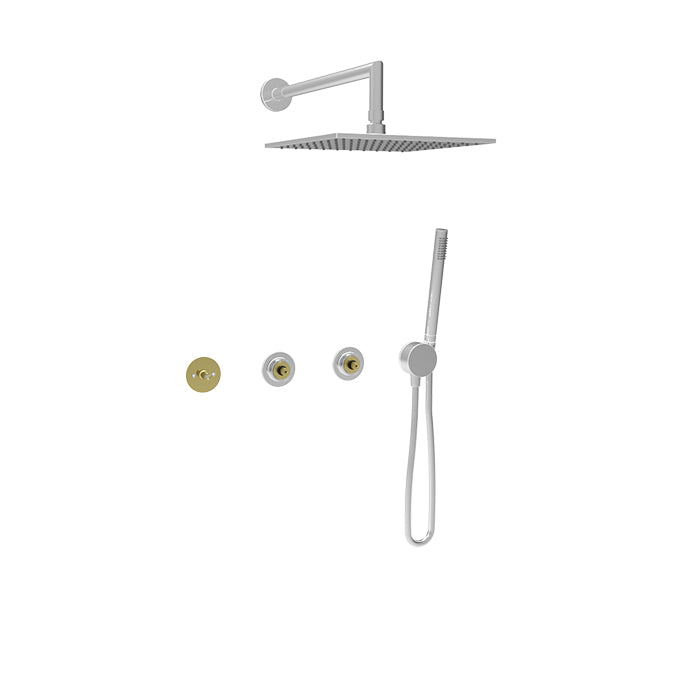 Baril - Air B80 Trim only for thermostatic shower kit (without handle)