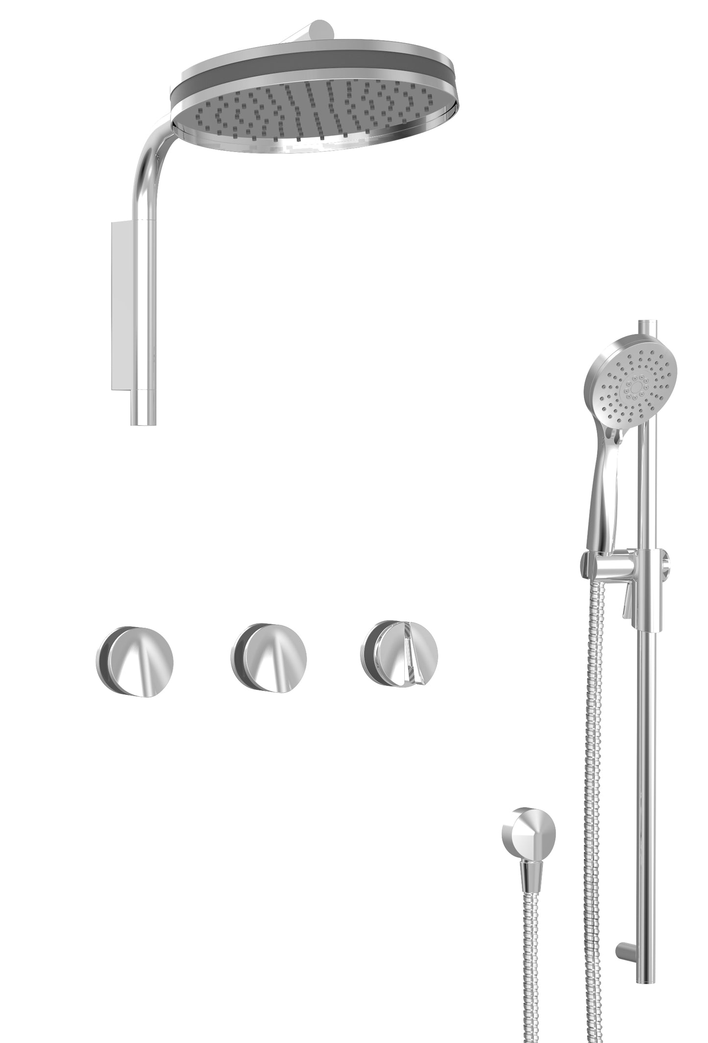 Baril - Flora B47 Complete thermostatic shower kit