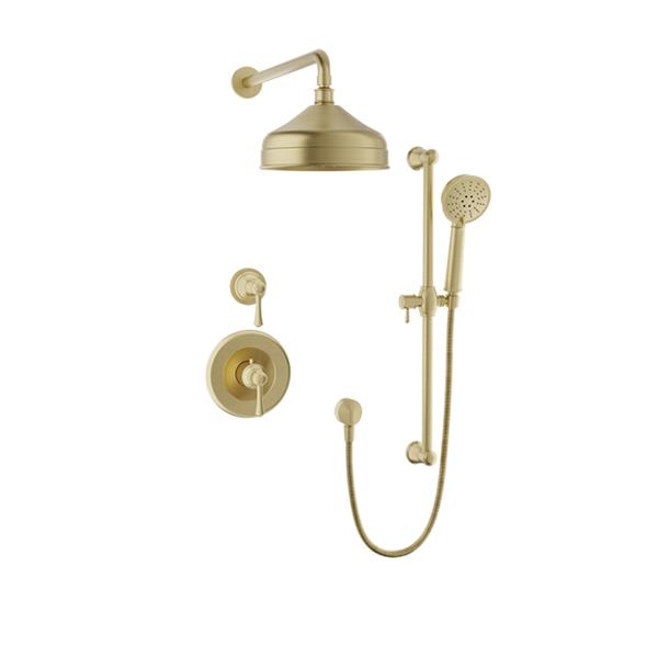 Baril - Tradition B72 Complete thermostatic shower kit