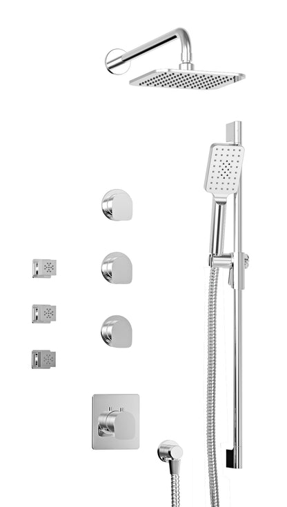 Baril - Petite B04 Trim only for thermostatic shower kit