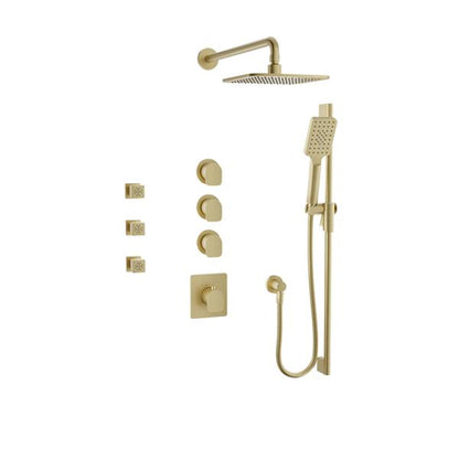 Baril - Petite B04 Complete thermostatic shower kit