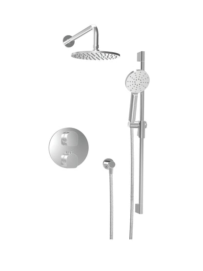 Baril - Sens B45 Complete thermostatic pressure balanced shower kit