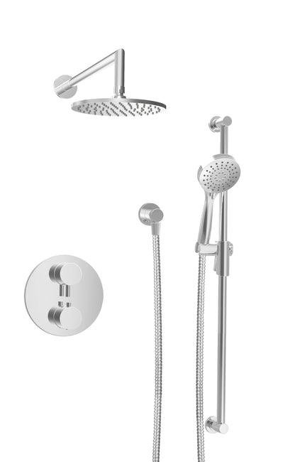 Baril - Zip B66 Complete thermostatic pressure balanced shower kit