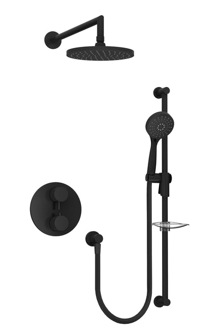 Baril - Zip B66 Complete thermostatic pressure balanced shower kit
