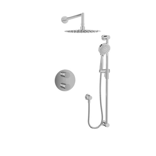Baril - Zip B66 Complete thermostatic pressure-balanced shower kit