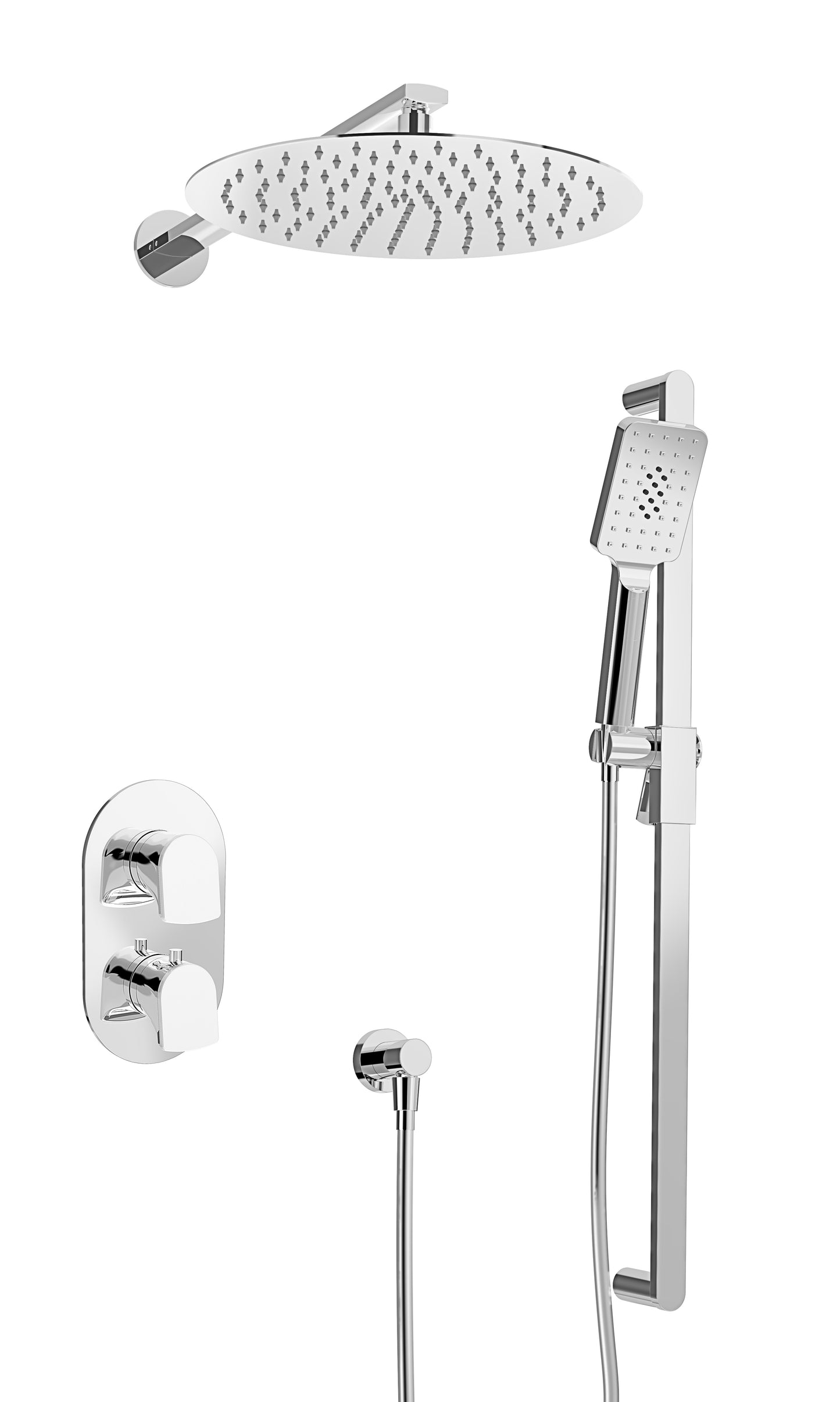 Baril - Accent B56 Trim only for thermostatic pressure balanced shower kit