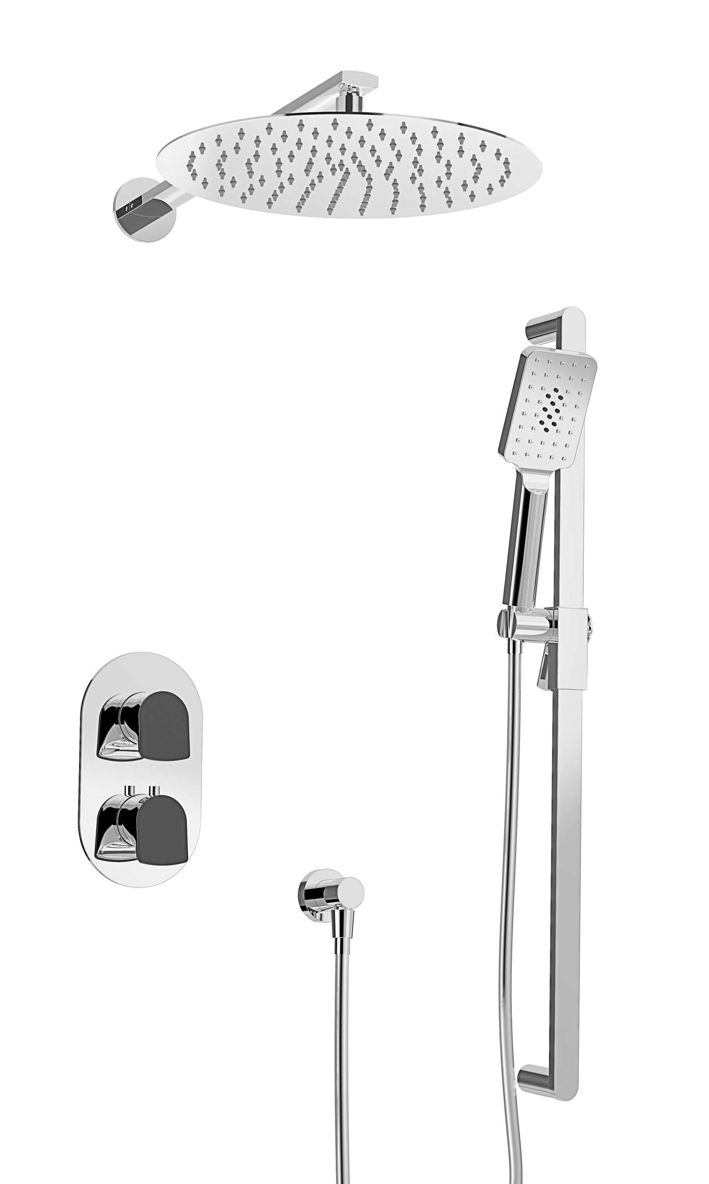Baril - Accent B56 Trim only for thermostatic pressure balanced shower kit