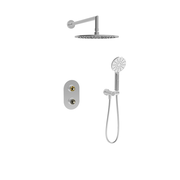 Baril - Air B80 Trim only for thermostatic pressure balanced shower kit (without handle)