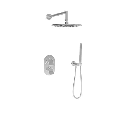 Baril - Profile B46 Complete thermostatic pressure balanced shower kit
