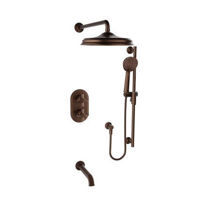 Baril - Beaumont B20 Complete thermostatic pressure balanced shower kit
