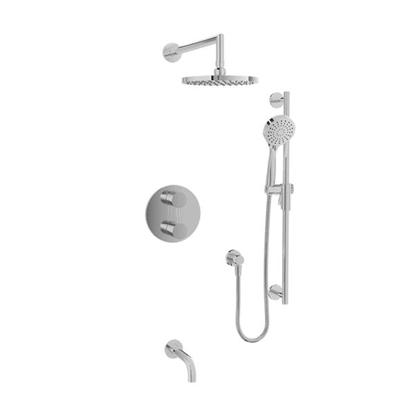 Baril - Zip B66 Complete thermostatic pressure-balanced shower kit