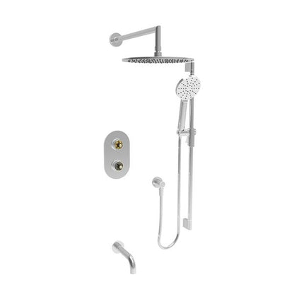 Baril - Air B80 Complete thermostatic pressure-balanced shower kit (without handle)