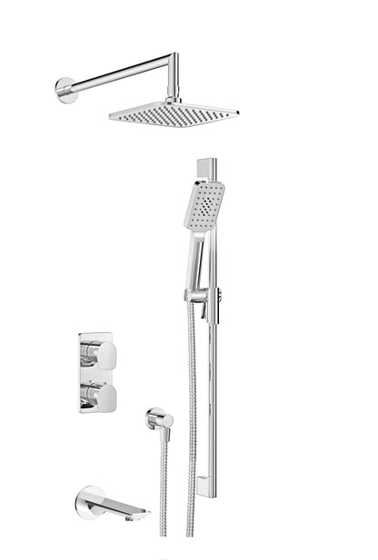 Baril - Petite B04 Trim only for thermostatic pressure balanced shower kit