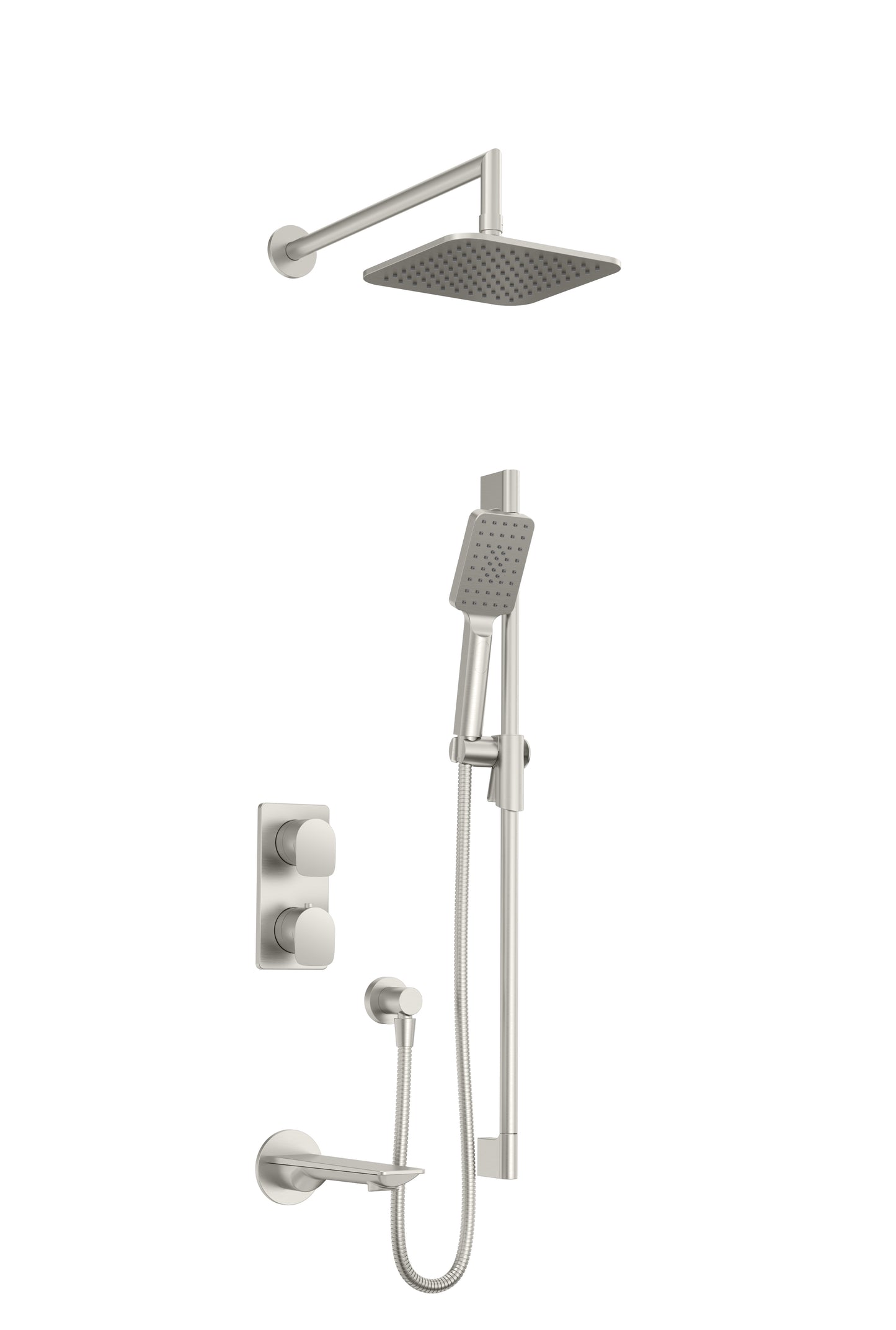Baril - Petite B04 Complete thermostatic pressure balanced shower kit