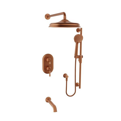 Baril - Beaumont B20 Complete thermostatic pressure-balanced shower kit