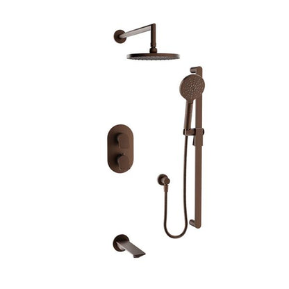 Baril - Profile B46 Complete thermostatic pressure balanced shower kit