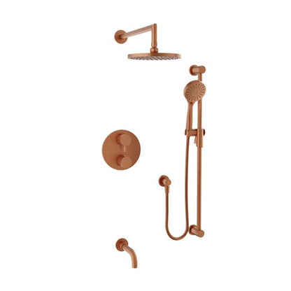 Baril - Zip B66 Complete thermostatic pressure balanced shower kit