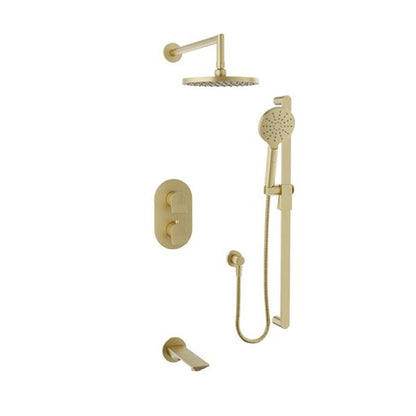 Baril - Profile B46 Complete thermostatic pressure-balanced shower kit