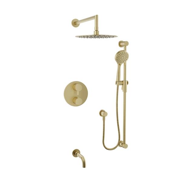 Baril - Zip B66 Complete thermostatic pressure-balanced shower kit