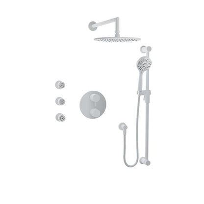 Baril - Zip B66 Complete thermostatic pressure-balanced shower kit
