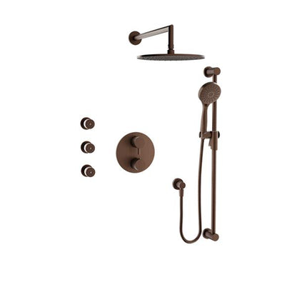 Baril - Zip B66 Complete thermostatic pressure balanced shower kit