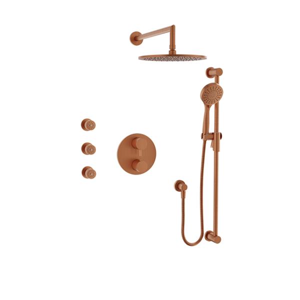 Baril - Zip B66 Complete thermostatic pressure balanced shower kit