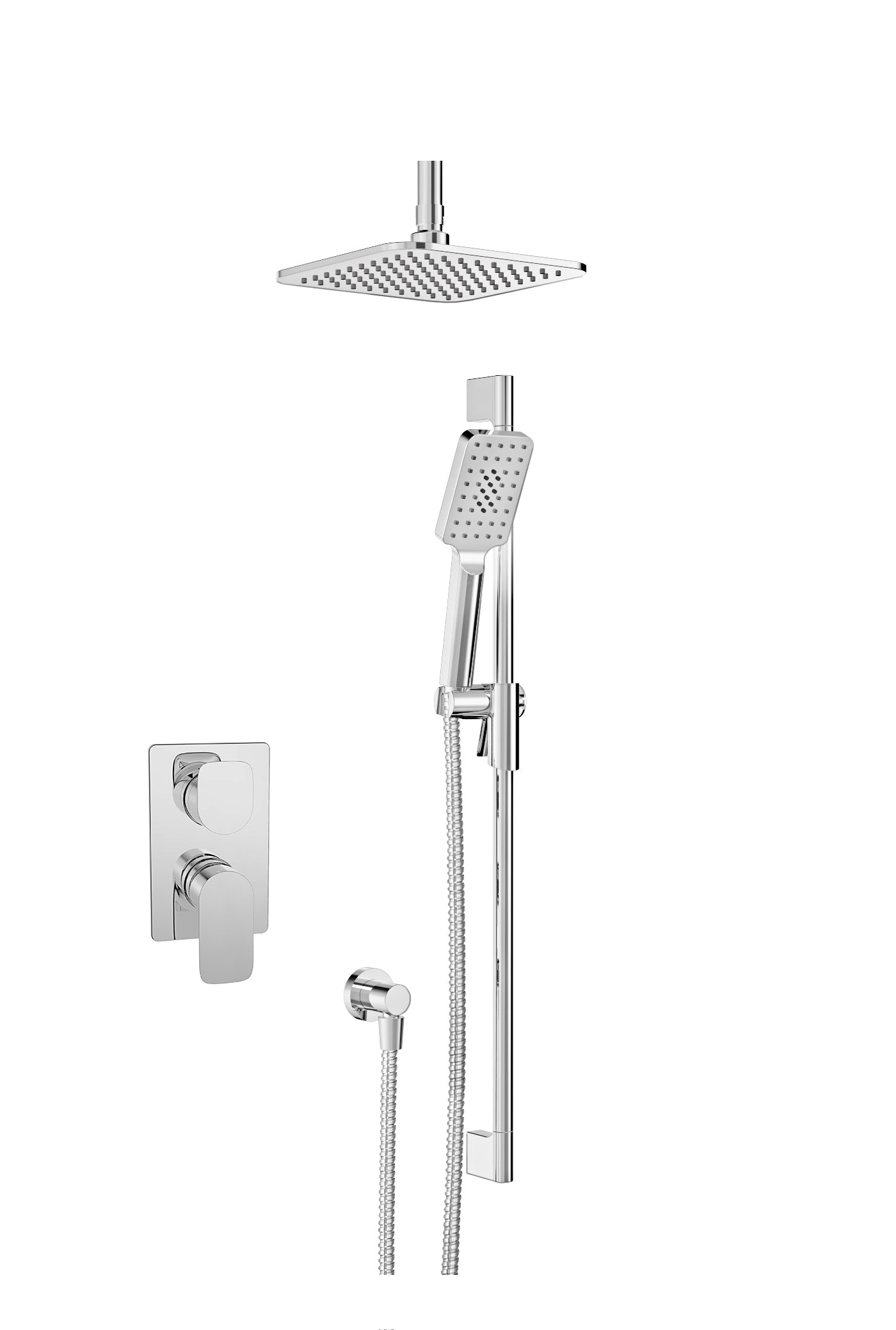 Baril - Petite B04 Trim only for pressure balanced shower kit