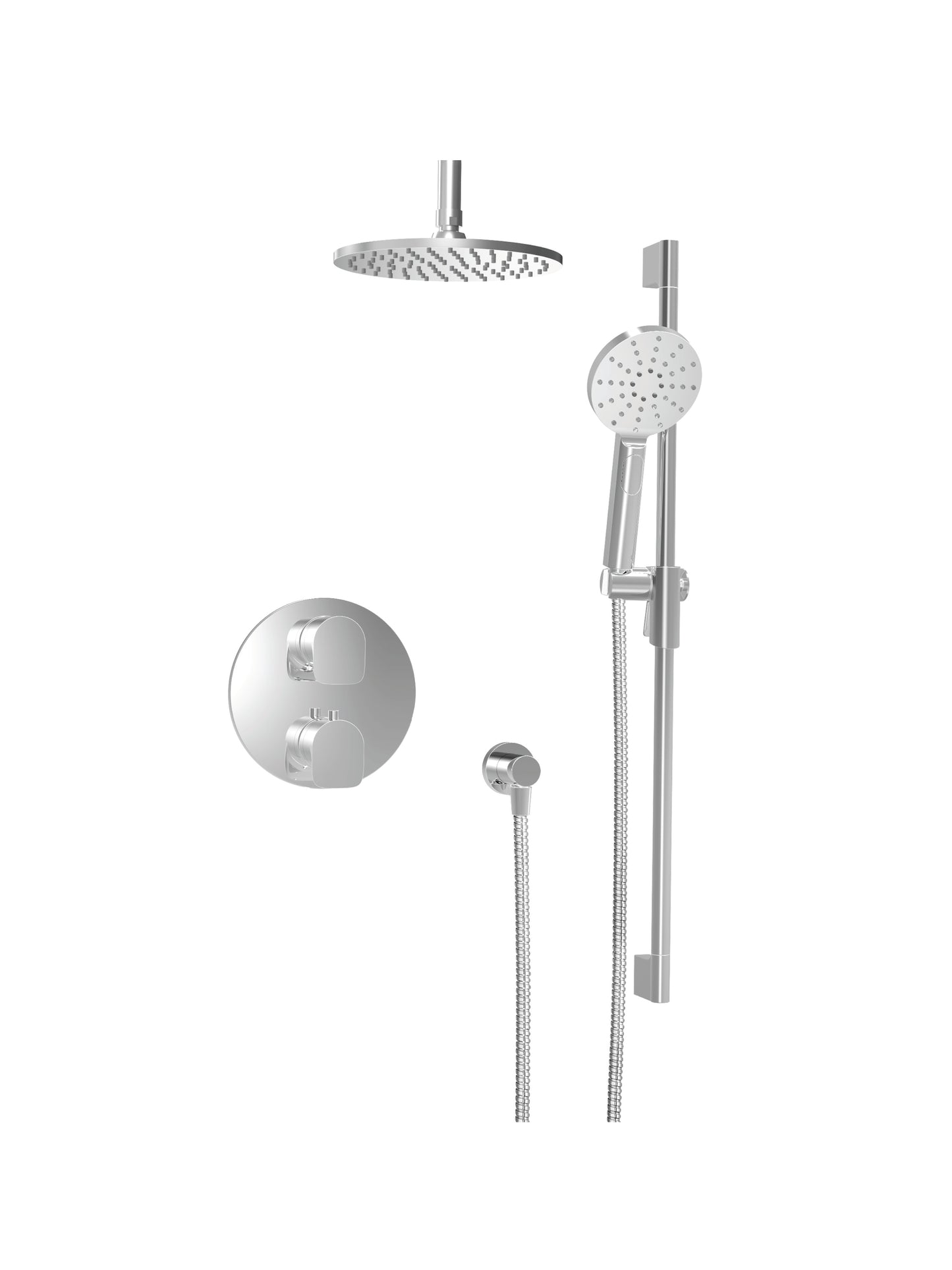Baril - Sens B45 Complete thermostatic pressure balanced shower kit