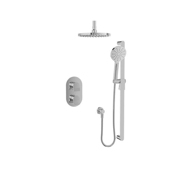 Baril - Profile B46 Complete thermostatic pressure-balanced shower kit