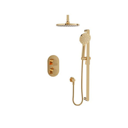 Baril - Profile B46 Complete thermostatic pressure-balanced shower kit