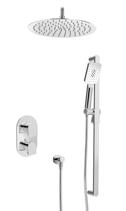 Baril - Accent B56 Complete thermostatic pressure balanced shower kit