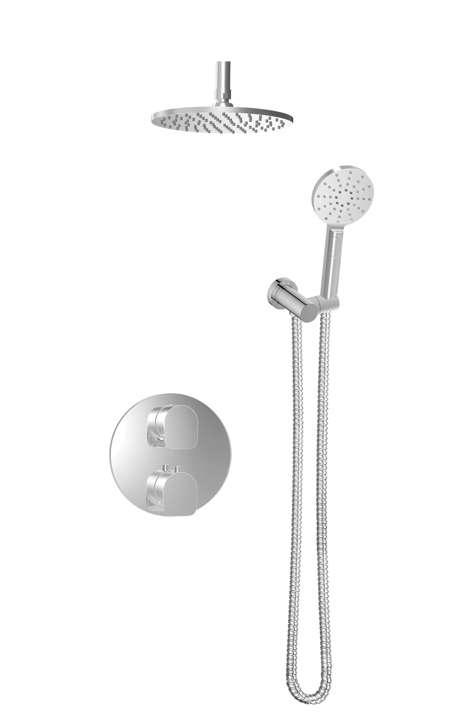 Baril - Sens B45 Complete thermostatic pressure balanced shower kit