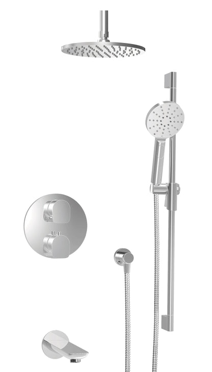 Baril - Sens B45 Complete thermostatic pressure balanced shower kit